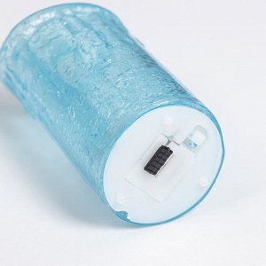 Ночник "Голубая свеча" LED 1Вт от батареек 3хLR44 5х5х16см RISALUX