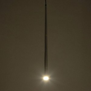 Светильник подвесной "Титан" LED 5Вт 4000К хром 2,8х2,8х60-160см