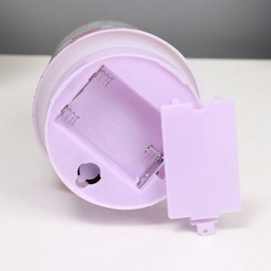 Ночник "Единорог" LED от батареек 3хААА 7,5х7,5х11 см RISALUX