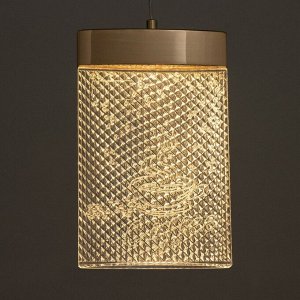 Светильник BayerLux "Ксено" LED 6Вт золото 16х3х26-130 см