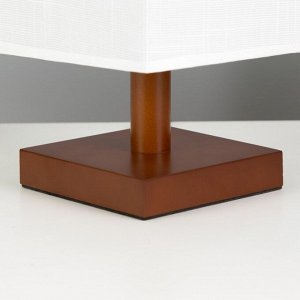 Настольная лампа «Карот» E27 40 Вт коричневый 13x13x28 см RISALUX