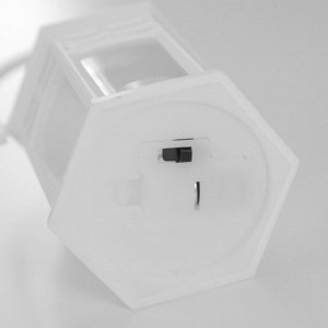 Ночник "Фонарь малый" LED от батареек 3хLR44 белый 6х6х14 см