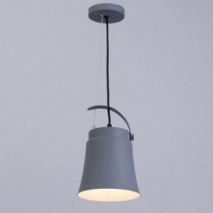 Светильник "Ритона" Е27 40Вт серый 15х15х22-122см