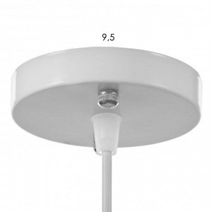 Светильник BayerLux "Цилиндр" 1х40Вт E27 белый 16х16х110 см.