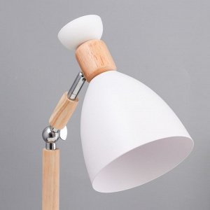 Настольная лампа «Канди» Е27 40 Вт белый 20x26x36 см RISALUX