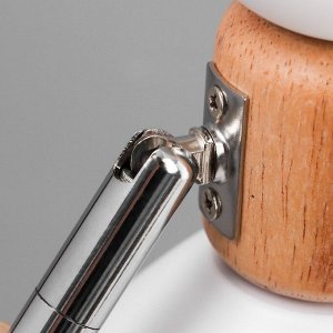 Настольная лампа «Канди» Е27 40 Вт белый 20x26x36 см RISALUX