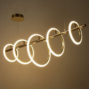 Светильник BayerLux "Венси" LED 104Вт 3000-6000К золото 110х35х100 см