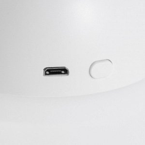 Ночник-увлажнитель "Тигрёнок" LED 2Вт USB 250мл белый 8,4х8,4х10,8 см RISALUX