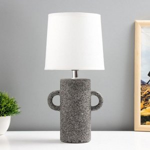 Настольная лампа «Леджо» E14 40 Вт серый 15x15x32 см RISALUX