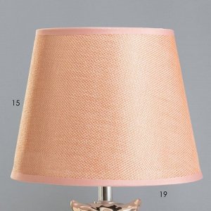 Настольная лампа "Сова" Е14 40Вт золото 20х20х33,5 см RISALUX