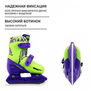 Коньки детские раздвижные Snow Cat.