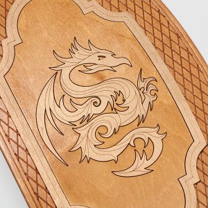 Нарды "Дракон", деревянная доска 45 х 45 см