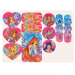 Набор парикмахера игровой «Феи» WINX в пакете, 4 предмета