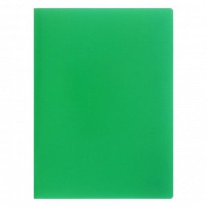 Папка А5, 20 вкладышей, Calligrata, зеленая, 1 шт
