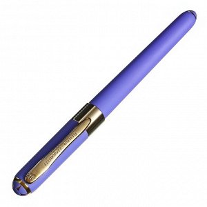 Ручка шариковая, 0.5 мм, Bruno Visconti MONACO, стержень синий, корпус Soft Touch лиловый