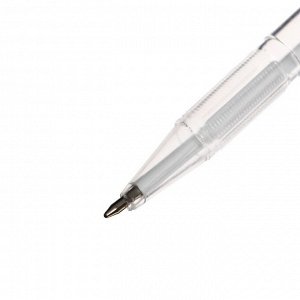 Ручка шариковая на самоклеящейся подставке Attomex 0,7 мм, сменный стержень, синие чернила, пластиковая пружина