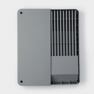 Лоток для кухонных приборов Magistro Harm, 42,5x20,5x5,2 см, раздвижная, цвет серый