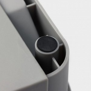 Лоток для кухонных приборов Magistro Harm, 42,5x20,5x5,2 см, раздвижная, цвет серый