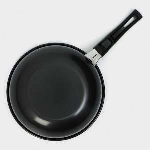 Ковш Promo, 1.35 л, d=18 см, бакелитовая ручка, антипригарное покрытие, серый