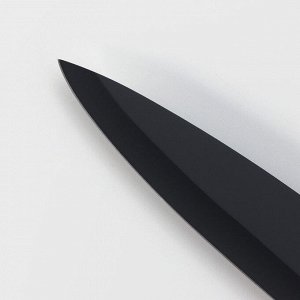 Нож для овощей кухонный Magistro Dark wood, длина лезвия 10.2 см