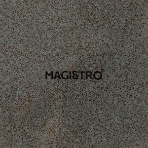 Набор тарелок фарфоровых десертных Magistro Fog, 2 предмета: d=20 см, цвет серый