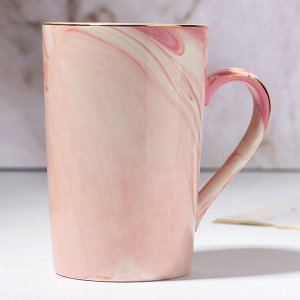 Кружка керамическая «Лучший твой подарочек», 350 мл, цвет розовый