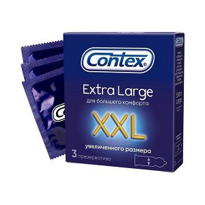 Презервативы Контекс/Contex экстра лардж xxl увелич размер N3