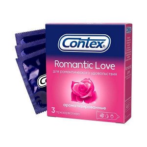 Презервативы Контекс/Contex романтик лав аромат N3
