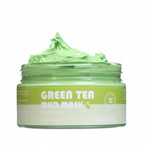 Маска из глины «Зелёный чай» от прыщей, угрей и акне, 120 г