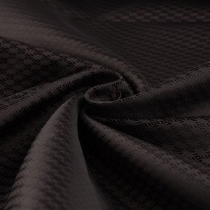 Ткань подкладочная «Ромб», 100 % полиэстер, 1 x 1,4 м, цвет тёмный шоколад