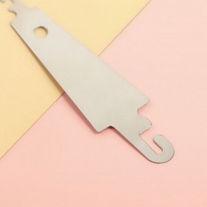 Нитевдеватель металлический, 5x1.2 см
