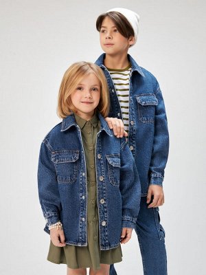 Куртка джинсовая детская Marty синий