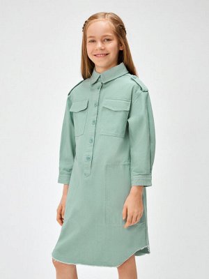 Acoola Платье детское для девочек Rhine сине-зеленый