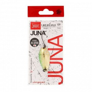 Блесна колеблющаяся Lucky John JUNA, 3.3 см, 3.5 г, цвет 029