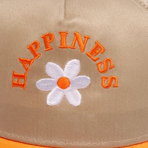 Кепка детская для девочки "Happiness", р-р 52-54 5-7 лет