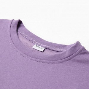 Костюм детский (футболка, шорты) MINAKU: Casual Collection, лиловый.