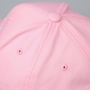 Кепка детская для девочки Forever, цвет розовый р-р 52-54 5-7 лет