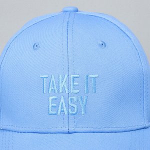 Кепка детская для мальчика "Take it easy" р-р 52-54 5-7 лет