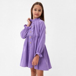 Платье для девочки MINAKU цвет фиолетовый