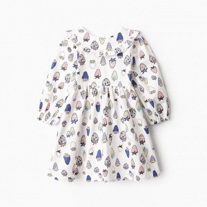 Платье детское с воротником KAFTAN «Ягоды»