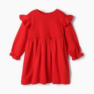Платье детское с рюшами KAFTAN размер, красный