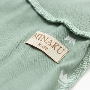 Ползунки детские MINAKU, цвет оливковый.