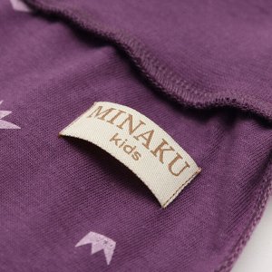 Ползунки детские MINAKU, цвет фиолетовый.