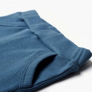 TAKRO Комплект детский (лонгслив, штанишки), цвет тёмно-голубой, рост