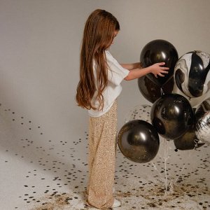 Брюки из пайеток KAFTAN, золотые
