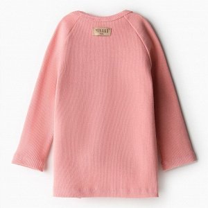 Комплект детский (кофта и штаны) MINAKU, цвет пыльно-розовый, рост