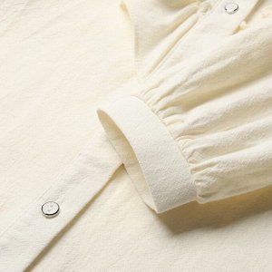 Блузка для девочки MINAKU цвет молочный, рост