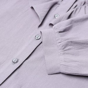 Блузка для девочки MINAKU цвет серый, рост