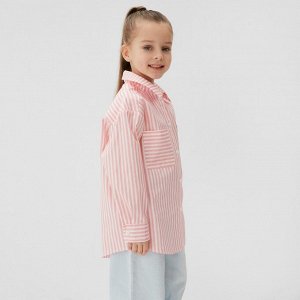 Рубашка для девочки KAFTAN "Полоска" размер