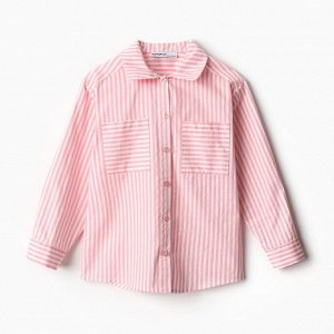 Рубашка для девочки KAFTAN "Полоска" размер 30 (98-104 см)